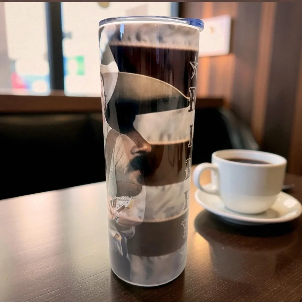 Riley Patriotic Tumbler with Sliding Lid and Straw‎